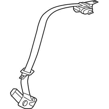 Ford 9E5Z-54611B66-AB Belt And Buckle Assembly