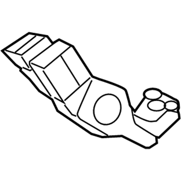 Ford 6E5Z-5460044-AA Buckle Assembly - Seat Belt