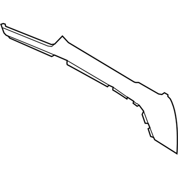 Lincoln DA5Z-5404608-AE Panel - Instrument