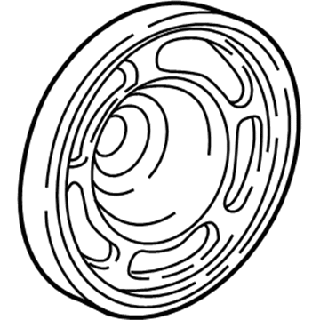 Mercury 9L8Z-6A312-A Pulley - Compressor