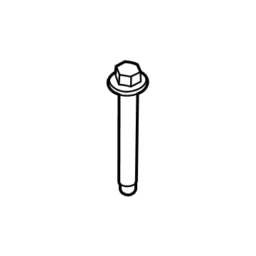 -W713244-S439 Ford Motor Mount Bolt, Driver Side Illustration 1 of 1