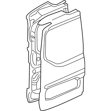 Ford DT1Z6140011P Door Assembly - Rear