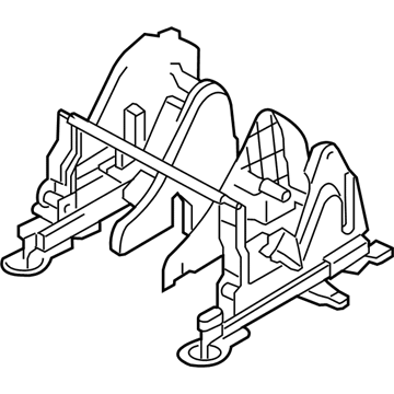 Lincoln 2L1Z-78617C24-DA Track Assembly - Seat