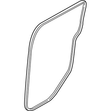 DT1Z-6125324-C Ford Weatherstrip Illustration 1 of 1