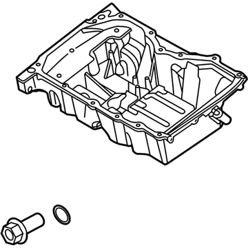 Ford CJ5Z-6675-G Pan Assembly - Engine Oil