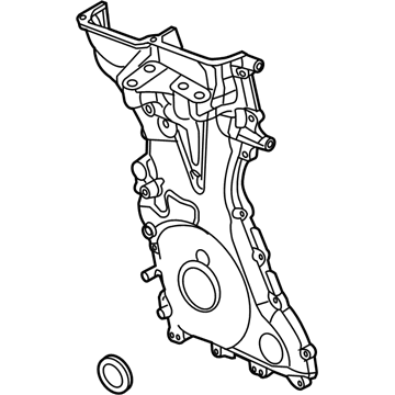 Ford DA8Z-6019-A Cover - Cylinder Front