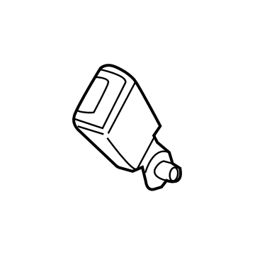 Lincoln JT4Z-5860044-PB Seat Belt Assembly