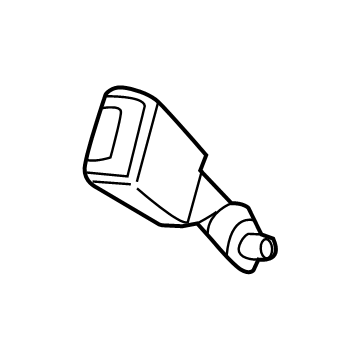 Lincoln JT4Z-5860045-PB Seat Belt Assembly