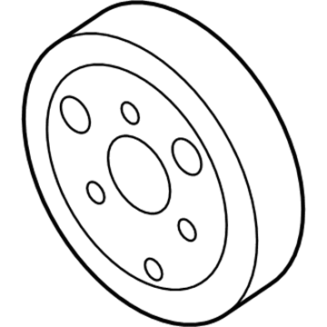 Ford HJ5Z-8509-A Pulley - Water Pump