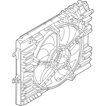 Ford KR3Z-8C607-A Motor And Fan Assembly - Engine Cooling
