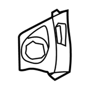 BA1Z-14525-AA Ford Switch Bezel, Driver Side Illustration 1 of 1