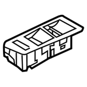 BA1Z-14527-AA Ford Switch Bezel, Driver Side Illustration 1 of 1