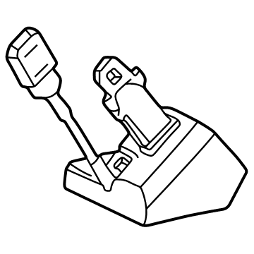 Ford F87Z-7860044-DDD Belt And Buckle Assembly