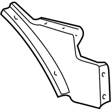 Ford 3C2Z-10769-AA Support - Battery Tray
