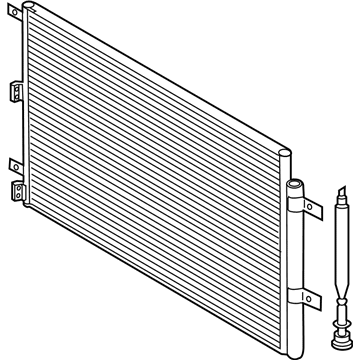 Ford KL3Z-19712-B Condenser Assembly