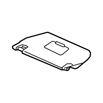 Ford DT1Z-6104104-HA Visor Assembly - Sun