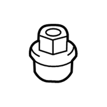 Mercury 6L2Z-5C491-AA Nut - Hex.
