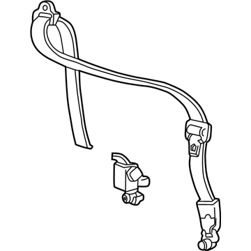 Ford 3C3Z-25611B08-AAB Seat Belt Assembly