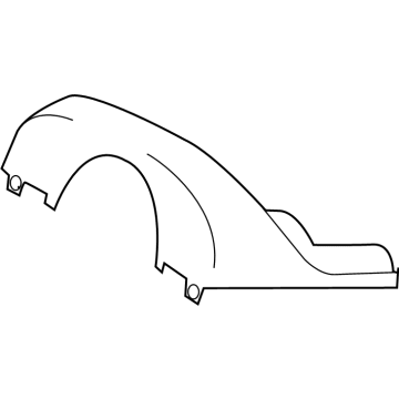 Ford M2DZ-3530-AB Shroud Assembly - Steering Column