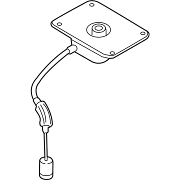 Ford DV6Z-1K353-B Spare Carrier, Rear DV6Z-1K353-B Ford Spare Carrier, Rear Illustration 1 of 1