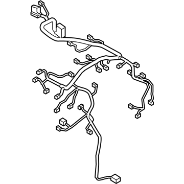 GU5Z-12A581-SE Ford Engine Harness Illustration 1 of 1