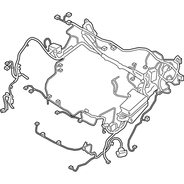 GD9Z-12A581-A Ford Wire Harness Illustration 1 of 1