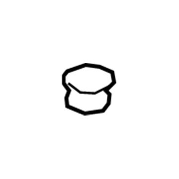 Ford -W717479-S300 Wheelhouse Liner Nut -W717479-S300 Ford Wheelhouse Liner Nut Illustration 1 of 1