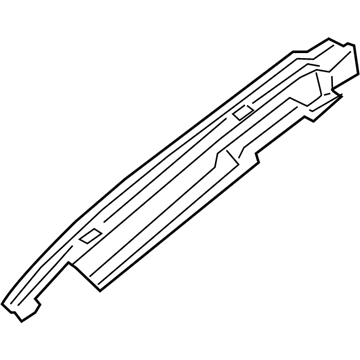 GD9Z-5402038-A Ford Fender Ledge Cover, Passenger Side Illustration 1 of 1