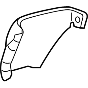 Lincoln 4L7Z-7828370-AA Shield - Splash - Wheelhouse