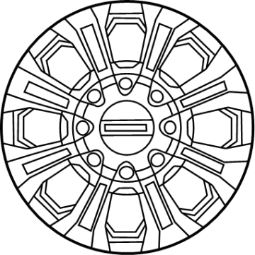 Ford HC3Z-1007-G Wheel Assembly