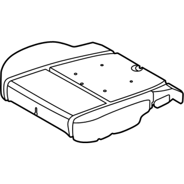 Ford BK2Z-9964842-A Support - Seat Back - Lumbar