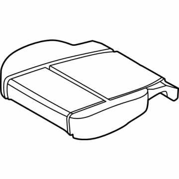Ford HK4Z-9962901-BC Cover Assembly - Seat Cushion
