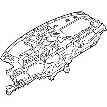 Lincoln LC5Z-7804320-C Panel - Instrument