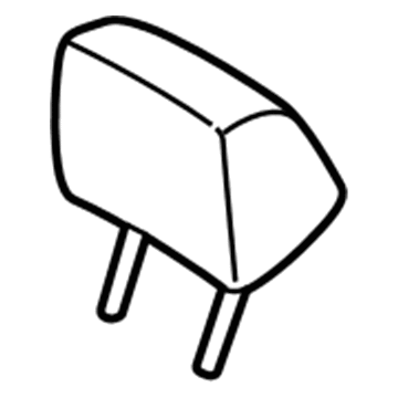 Ford BC3Z-28611A08-BA Pad - Headrest