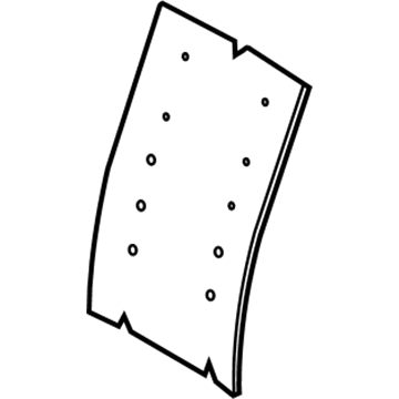 Ford BC3Z-2564810-G Pad - Seat Back