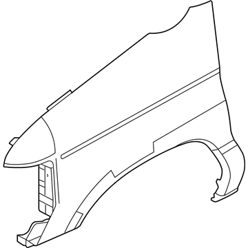 Ford 8C2Z-16006-B Fender Assembly - Front