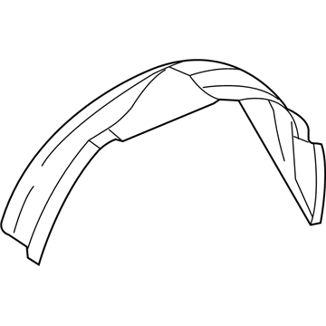 Ford 4C2Z-16102-AA Guard - Front Splash