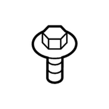 Ford -W703715-S437 Screw And Washer Assembly