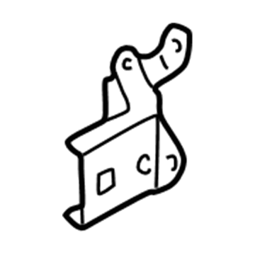 Ford 7L8Z-7826810-A Hinge Assembly