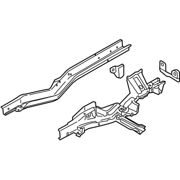 Ford K2GZ-5810124-A Member Assembly - Floor Side Rear