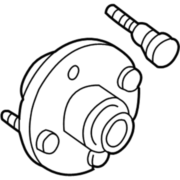 Ford 3F1Z-1104-BA Hub Assembly - Wheel