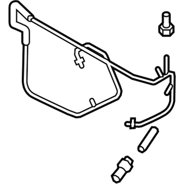 Ford 9L2Z-19972-A Tube Assembly