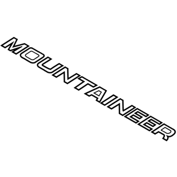 Mercury 1L2Z-7842528-EA Name Plate