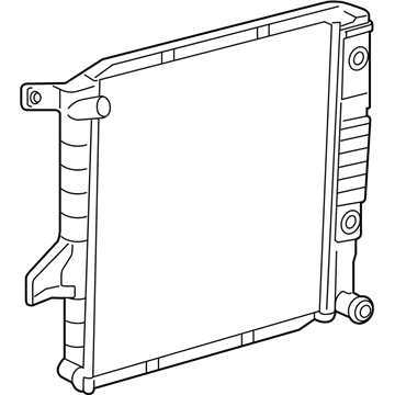 Ford FOTZ-8005-AA Radiator Assembly