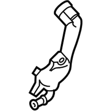 Ford 1L5Z-8K556-AF Adaptor - Water Outlet Connection