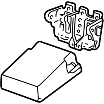 Mercury 3F4Z-5467112-ABB Armrest Assembly