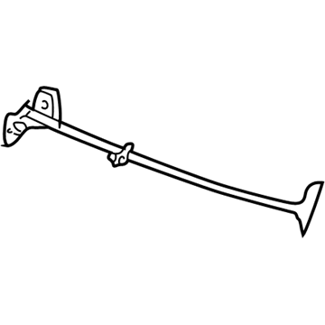 Mercury 5F1Z-54613A38-AA Frame - Rear Seat Back