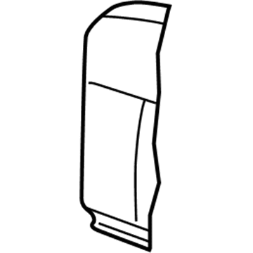 Mercury YF1Z5466800BA Pad Rear Seat Back