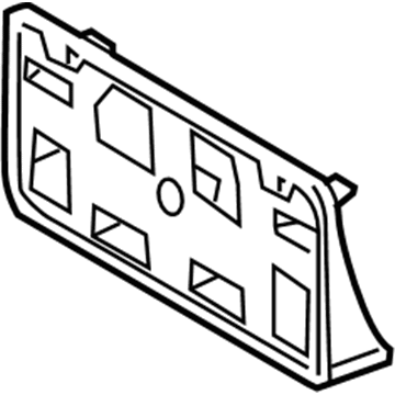 Ford 8C2Z-17A385-AA Bracket - License Plate