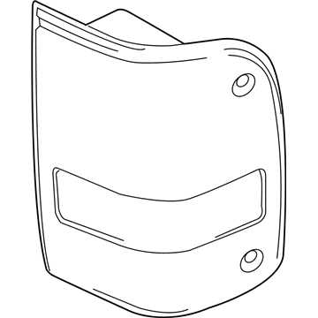 Ford 6L5Z-13404-A Lamp Assembly - Rear, Stop And Flasher
